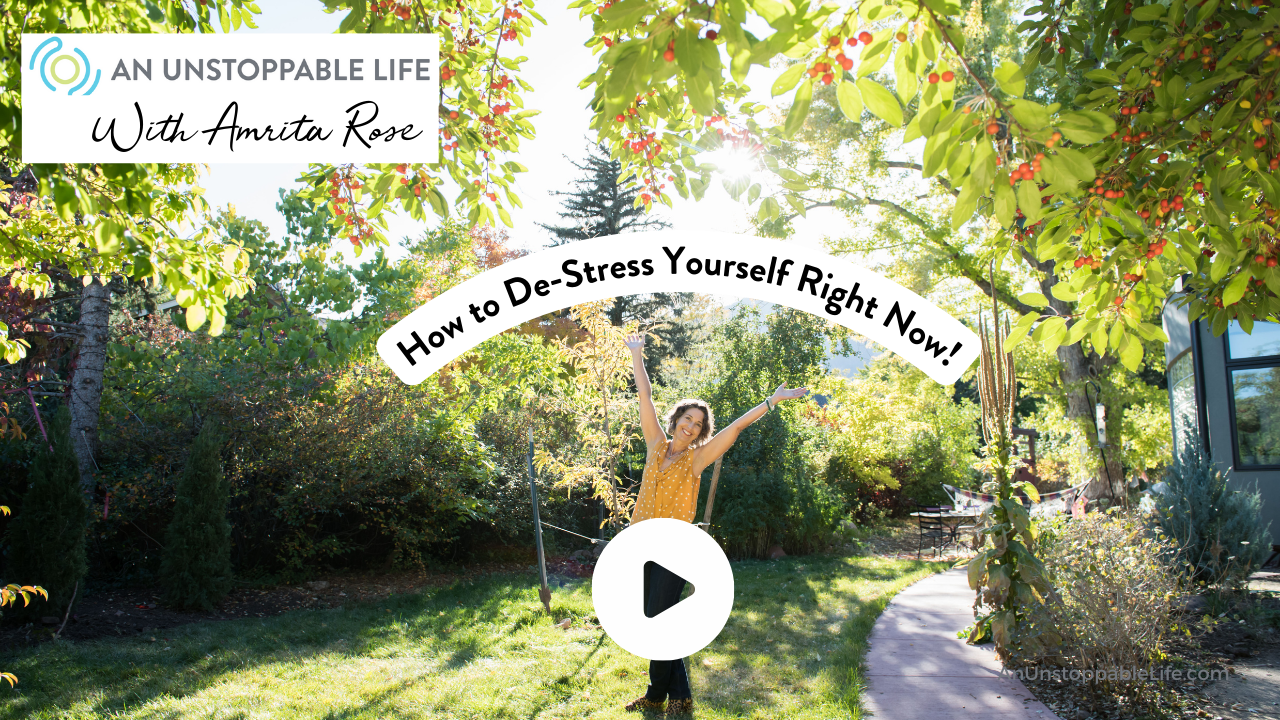 How to De-Stress Right Now!