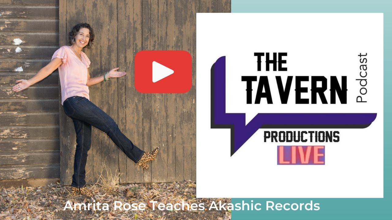 Amrita Rose Teaches Akashic Energy work to The Tavern Podcast & Crews Nations Media!